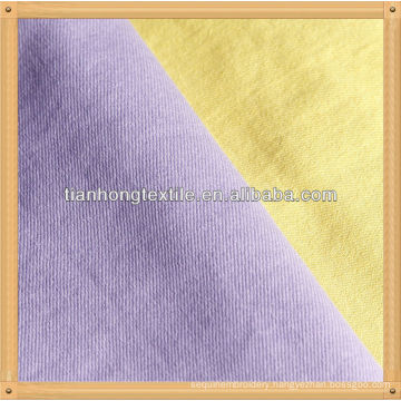 cotton/spandex plain dyed twill fabric